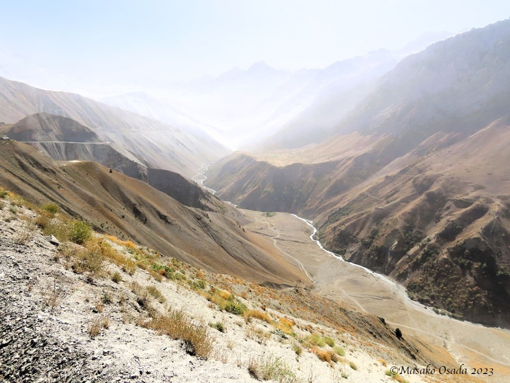 On the way to Iskanderkul, Tajikistan